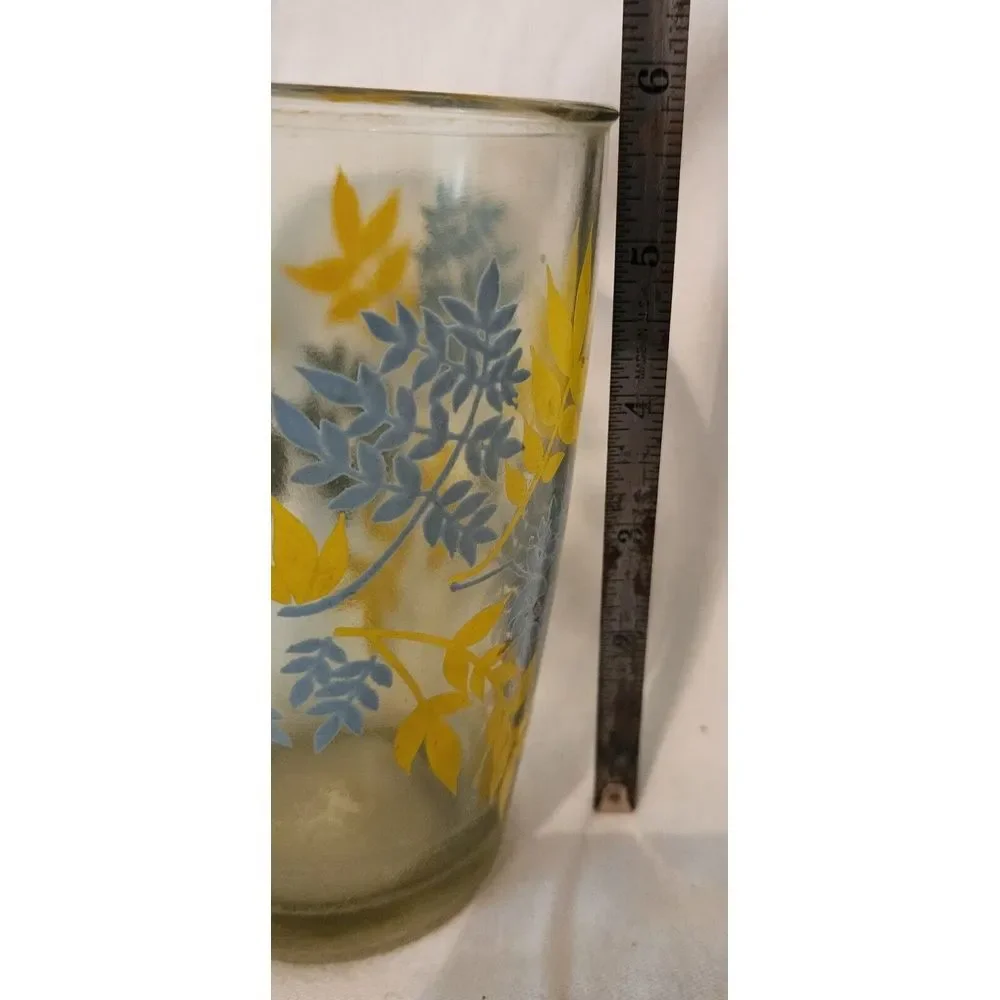 Vintage Drinking Glasses Heavy Set‎ Of 3